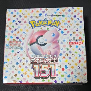 ポケモンカード 151 シュリンク付き 箱痛みあり