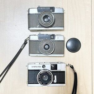 503 OLYMPUS PEN オリンパスペン まとめて3台／EED EES-2 PEN-EE