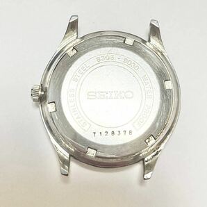 549 稼動品／SEIKO セイコー BUSINESS-A／8306-9030 シルバー文字盤 腕時計 フェイスのみの画像4