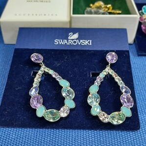 ◆ブランド アクセサリー まとめて 12点◆SWAROVSKI スワロフスキー◆ネックレス チョーカー◆ブレスレット◆イヤリング◆リング 他の画像5