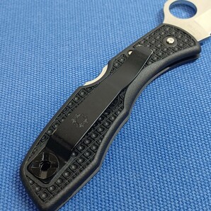 ◆SPYDERCO スパイダルコ フォールディングナイフ◆H-1◆折り畳み式 ナイフ◆ブッシュクラフト◆アウトドアナイフ◆未使用品◆18才購入不可の画像8