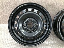 M900Aトヨタ ルーミー 純正 14インチ スチールホイール 2本 14×5J PCD100_画像2