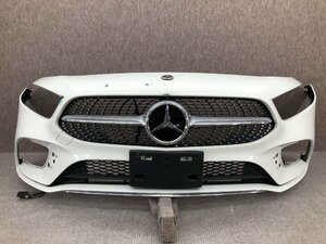 ベンツ Aクラス AMG W177 純正 フロントバンパー A1778856100 エンブレム付き A0008880000