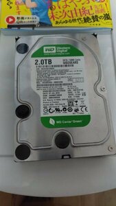 WESTERN DIGITAL WD20EARS 2TB SATA300 難あり 詳細は画像