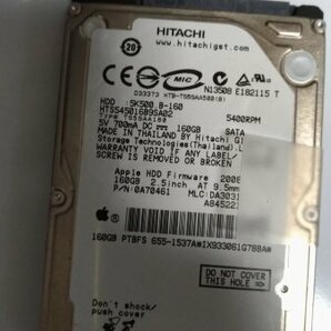 Hitachi Travelstar 5K500.B 160GB SATA 2.5インチ HTS545016B9SA02の画像1