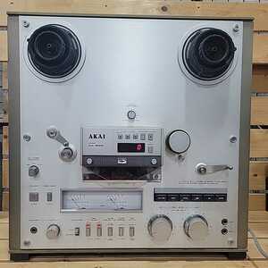 №7325 USED 通電確認OK 動作不明現状品 ジャンク AKAI/アカイ オープンリールデッキ GX-625