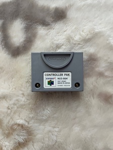 ニンテンドー64 コントローラーパック　中古美品