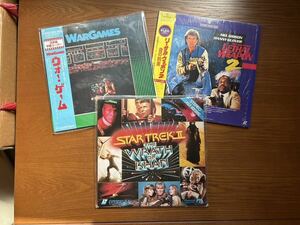  【中古】レーザディスク　ウォーゲーム　STAR　TREKⅡ　LETHAL　WEPON　2　LD　洋画