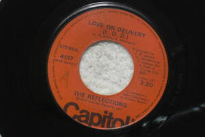 USシングル盤45’ The Reflections : Love On Delivery (L.O.D.) / One Into One　(Capitol Records 4137) B　