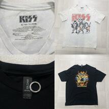 古着卸 現物まとめ売り 洗濯済み ブランドミックス バンドTシャツ バンT 12枚セット (S-XXL) レッチリ キッス等_画像9