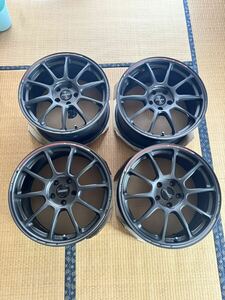 RAYS ZE40 time attackⅡ 18×8.5J+49 5-114.3ボルクレーシング 4本セット 鍛造 限定品