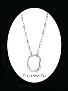 ◆TIFFANY◆￥181万・未使用◆LOCK ダイヤ0.43ct 18Kホワイトゴールドペンダント