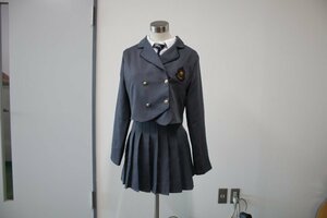 韓国 制服 4点セット ブレザー　グレー