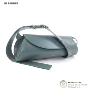 ジルサンダー （JIL SANDER） Cannolo カンノーロ スモール ハンド バッグ J07WD0023 SEAWEED（新品）
