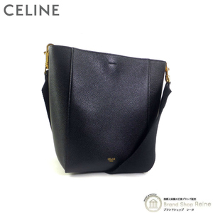 セリーヌ （CELINE） サングル バケット スモール ショルダー バッグ 18930 BLACK（新品同様）中古