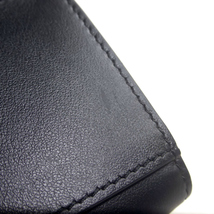セリーヌ （CELINE） スモールウォレット 16 セーズ コンパクト 三つ折り 財布 10F52 ブラック（美品）中古_画像8