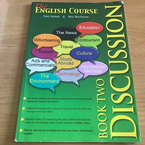 The English Course Discussion Book 2 英語 教科書テキスト 大学 