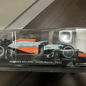 1/24 ビッグスケール F1 コレクション 2021 マクラーレンMCL35M ノリス (検索用)デアゴスティーニ レッドブル 48 角田裕毅 ハミルトンの画像3