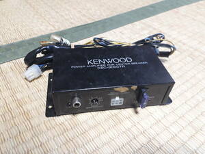 旧車　当時　カーステ　オーディオ　スピーカー　KENWOOD　ケンウッド　KSC-900CTR　電源配線　アンプ　センタースピーカーアンプ　海外