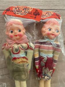 【未開封品】セルロイド人形　50～60年代　戦後輸出品　キューピー　