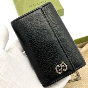 ★最高級美品★GUCCI 6連キーケース マーモント GGメタル　レザー