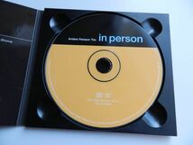 ◆デジパックCD【 Japan】Anders Persson Trio /In Person☆SOL SC 0006/2003◆ ジャズ_画像2