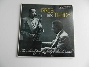 紙ジャケCD【 Japan】レスター・ヤング~テディ・ウィルソン The Lester Young-Teddy Wilson Quartet / Pres And Teddy+1★POCJ-9220/2000◆