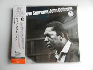 ◆高音質 SHM-CD【 Japan/PRESTIGE 】ジョン・コルトレーンJohn Coltrane / A Love Supreme 至上の愛★UCCU-5606/2016◆帯