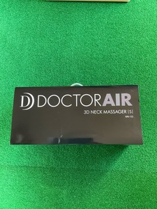 ☆未使用品☆ DOCTOR-AIR ドクターエア 3D NECK MASSAGER S MN-03 3DネックマッサージャーS ブラック マッサージロール