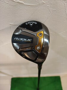 ★美品/フレックスR/キャロウェイ ローグST MAX D 5番ウッド/ロフト19/Callaway ROUGE ST/VENTUSシャフト