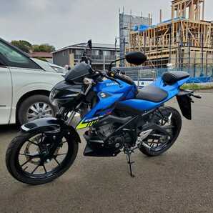 格安 GSX-S125 DL32B 7676ｋｍ セル始動 ABS付 GSX125S GSX-R125の画像1