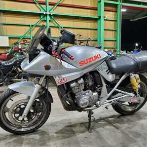 格安 GJ76A カタナ 刀 GSX250Sカタナ セル始動 32260ｋｍ の画像1