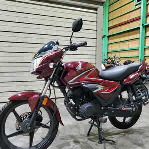 格安 CB125 SHINE シャイン CB125R CBF125 セル始動 6143ｋｍ 低走行の画像4