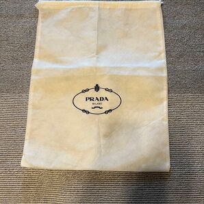 プラダ 保存袋 巾着袋 PRADA 布製 バッグ保存袋