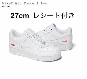 【新品未使用】Supreme × Nike Air Force 1 Low 27cm US9 スニーカー　AF1 シュプリーム