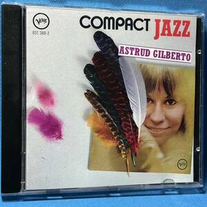 [USA輸入盤]★ アストラッド・ジルベルト ★ Astrud Gilberto / Compact Jazz ★Stan Getz/Gil Evans/Antonio Carlos Jobim/Joao Gilberto