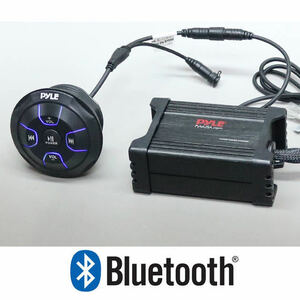 【即納】600W マリンオーディオ マリンデッキ Bluetoothアンプ ジェットスキー マリンジェット スノーモービル ボート 管理番号[UH0301]