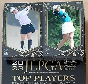 日本女子プロゴルフ 2023 EPOCH JLPGA TOP PLAYERS レギュラーカード89種類全コンプリートセット