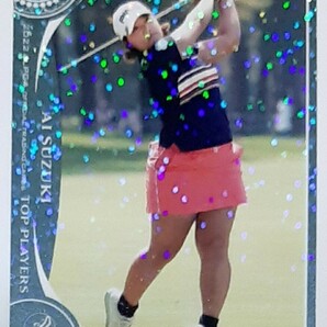 鈴木愛 2022EPOCH JLPGA TOP PLAYERS パラレル版トレーディングカード 日本女子プロゴルフの画像1