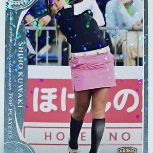 桑木志帆 2022EPOCH JLPGA TOP PLAYERS パラレル版トレーディングカード RC 日本女子プロゴルフの画像1