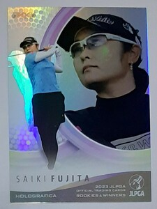 藤田さいき EPOCH 2023JLPGA ROOKIES&WINNERS ホログラフィカトレーディングカード 日本女子ゴルフ