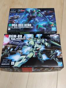 【送料込】未組立 HGUC 1/144 ジェガン ＆ ネモ