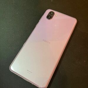 SHARP AQUOS R3 SHV44 au ピンクアメジスト　利用制限○ ジャンク 