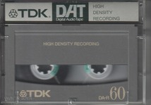 TDK デジタルオーディオテープ DAT 60分/1巻(極美中古)_画像1