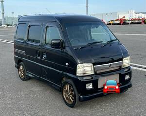 横浜発 Suzuki Every Wagon 2003(2003) PZturbo スポーツ DA62W High Roofブラック Black