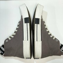 28cm CONVERSE TURBODRK LACELESS CT 70 HI A03938C コンバース ターボダーク レースレス CT 70 ハイ グレー メンズ スニーカー SL H106399_画像3