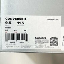 28cm CONVERSE TURBODRK LACELESS CT 70 HI A03938C コンバース ターボダーク レースレス CT 70 ハイ グレー メンズ スニーカー SL H106399_画像9