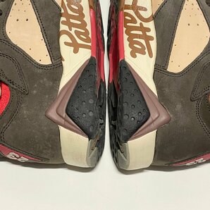 26cm AIR JORDAN 7 RETRO PATTA AT3375-200 エア ジョーダン 7 レトロ パッタ シマー メンズ スニーカー TF H106924の画像7