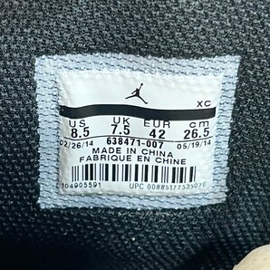 26.5cm AIR JORDAN 1 KO HIGH OG 638471-007 エア ジョーダン 1 ノックアウト ハイ オージー ロイヤル メンズ スニーカー UZ H106935の画像7