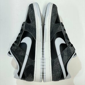 27cm NIKE DUNK LOW RETRO PRM DH7913-001 ナイキ ダンク ロー レトロ プレミアム ゼブラ メンズ スニーカー VW H106824の画像4